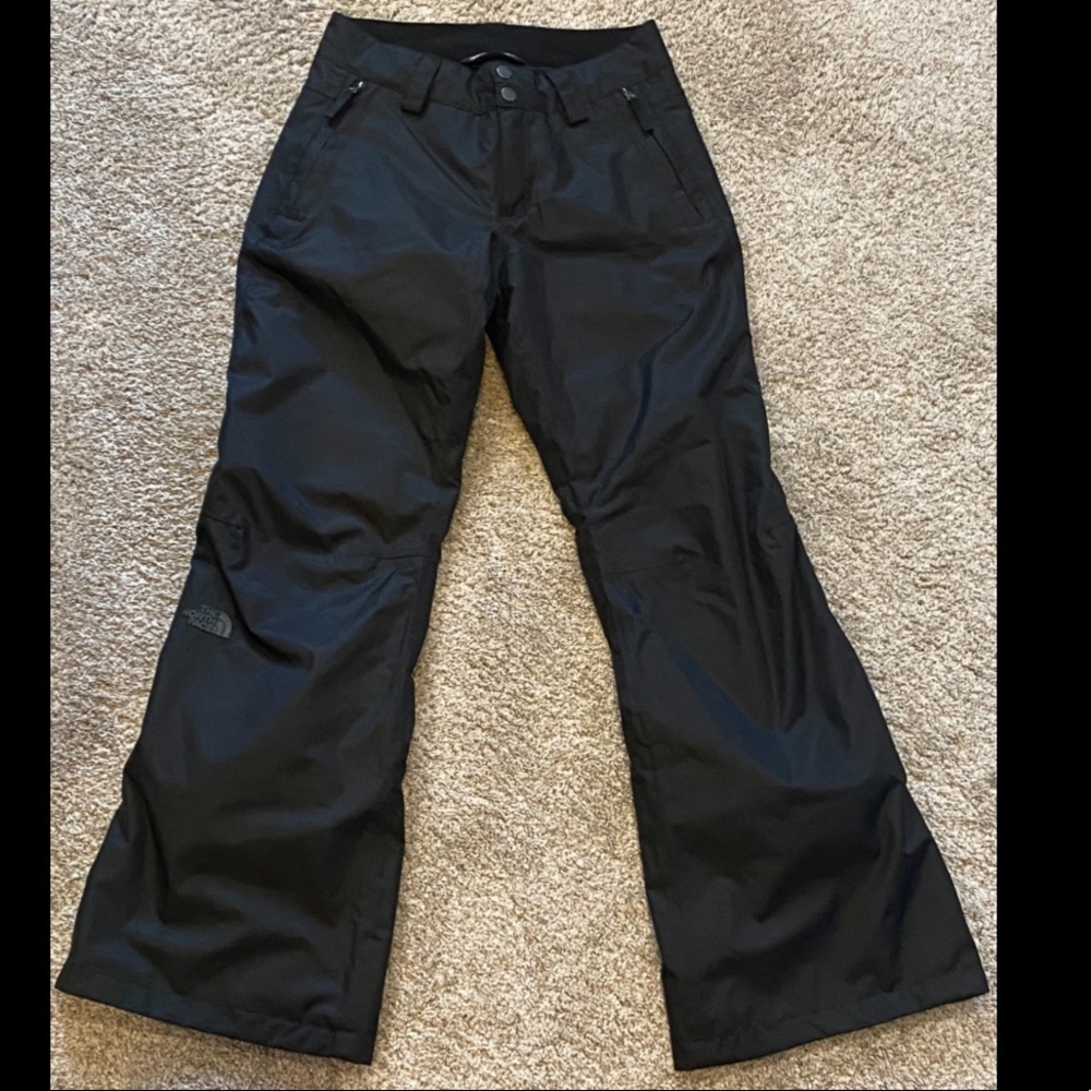 XS Black North Face Hyvent Ski Snow Pants